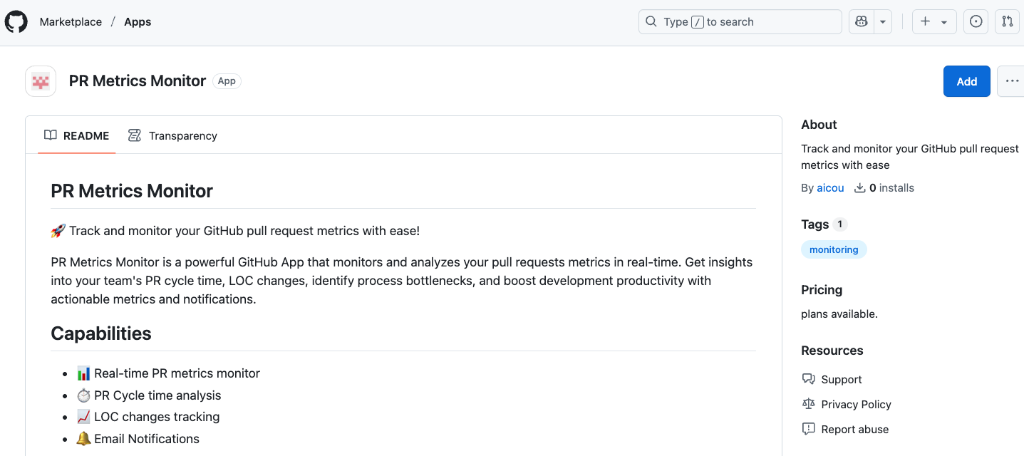 GitHub Marketplace